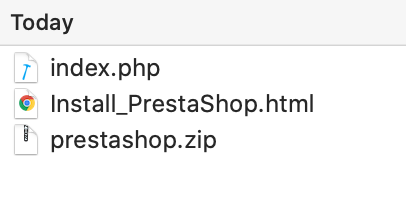 installing Prestashop on Mac