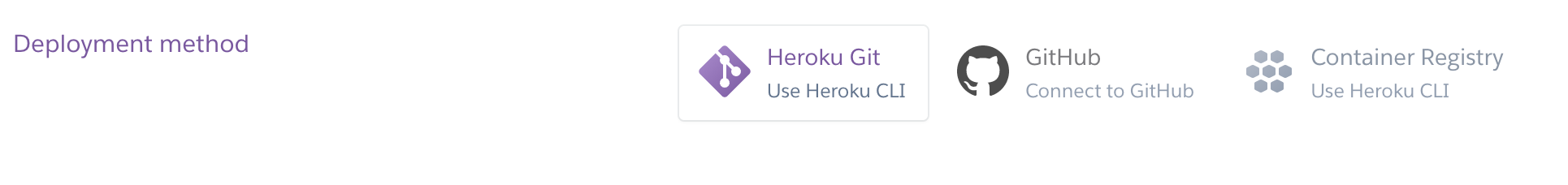 Automated deployment in Heroku