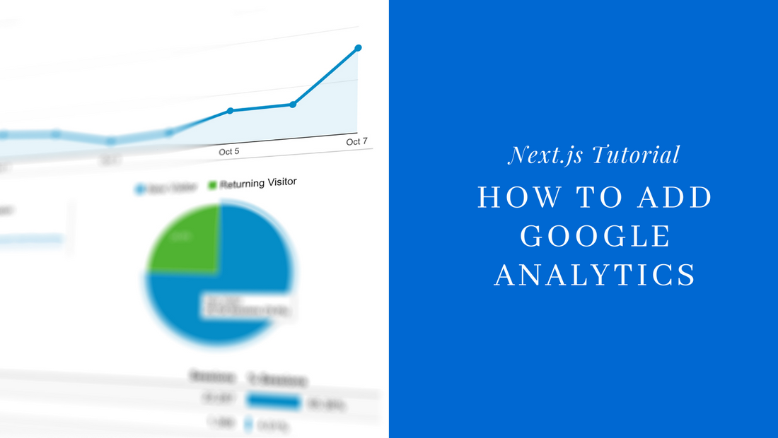 Add Google Analytics to your Next.js application in 5 easy steps